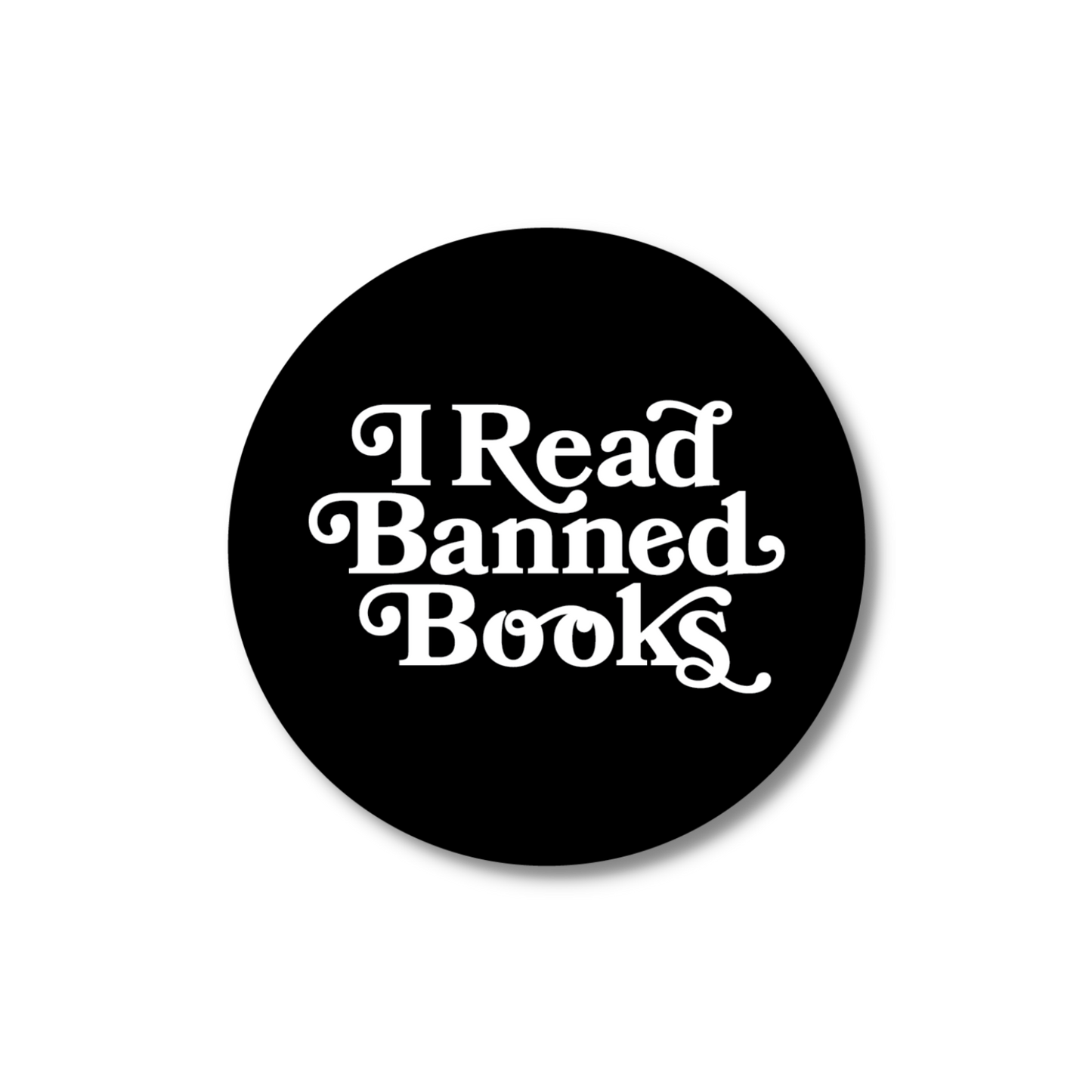 I Read Banned Books Sticker