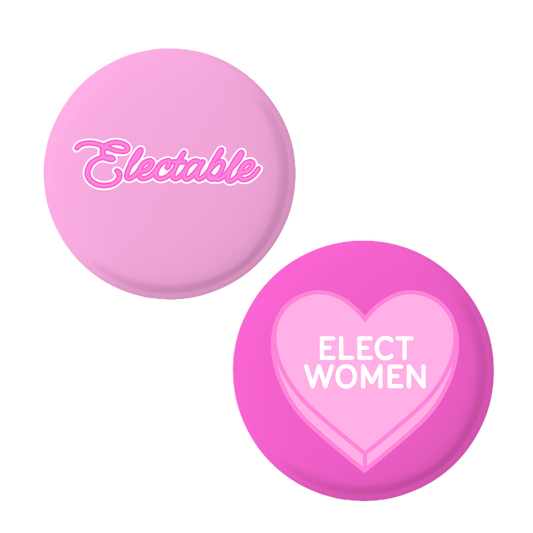 Elect Women 2-Button Pack