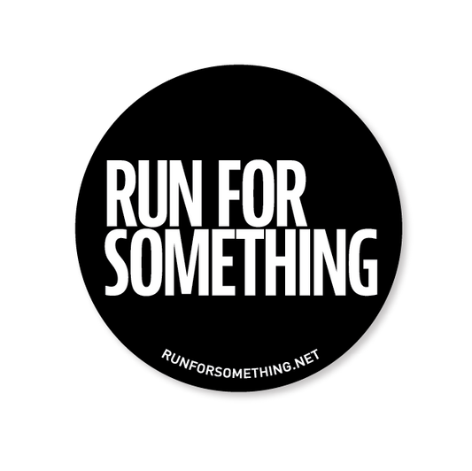 Run for Something Single Sticker