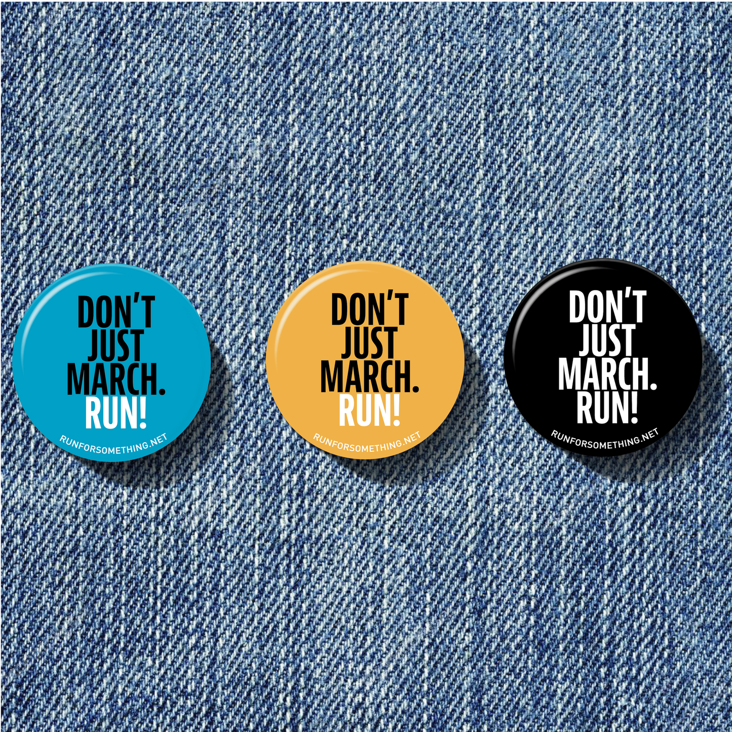 Run for Something Button Pack