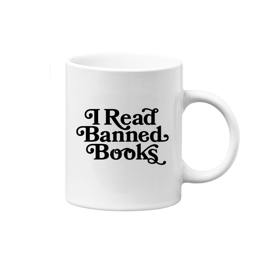 I Read Banned Books Mug
