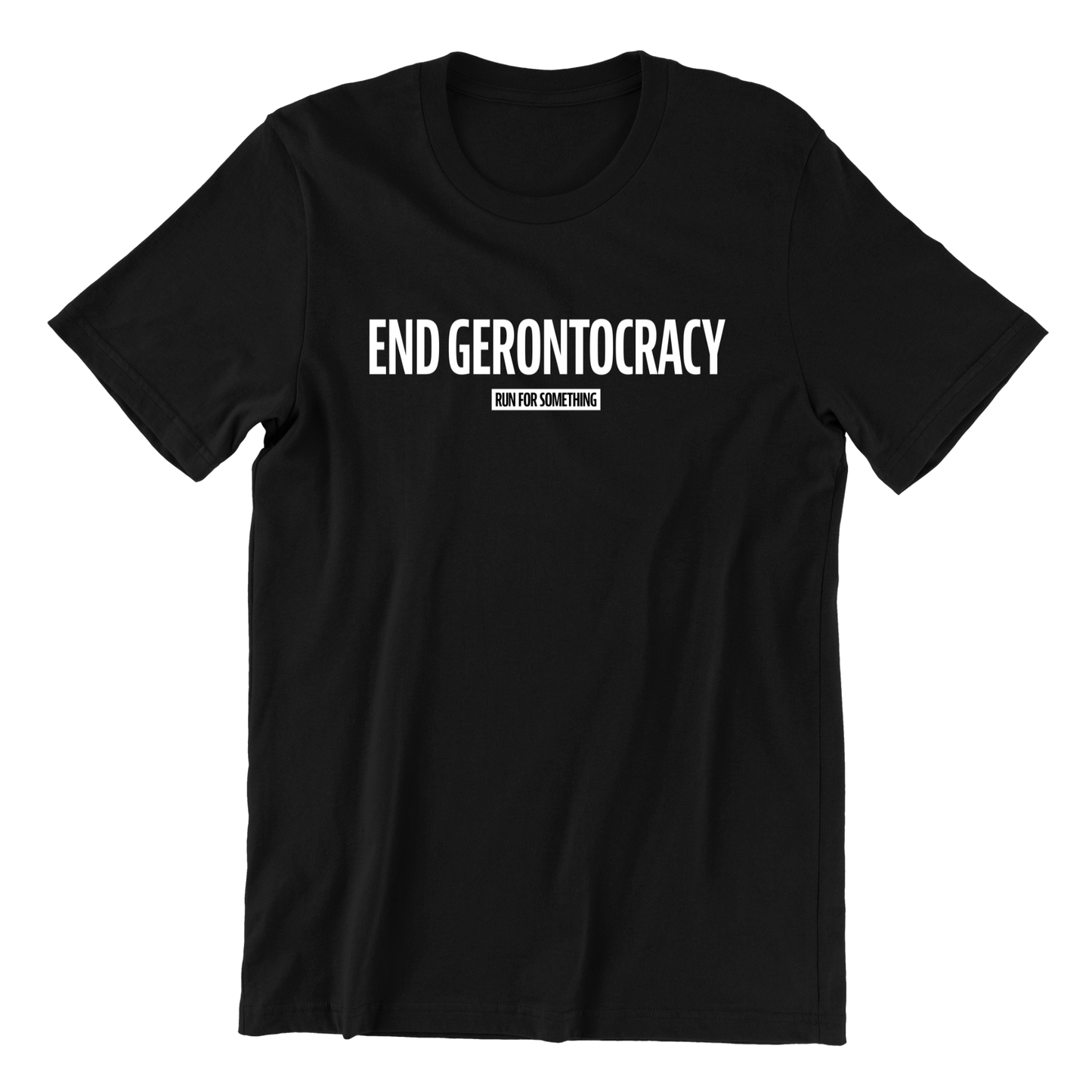 End Gerontocracy Block T-Shirt