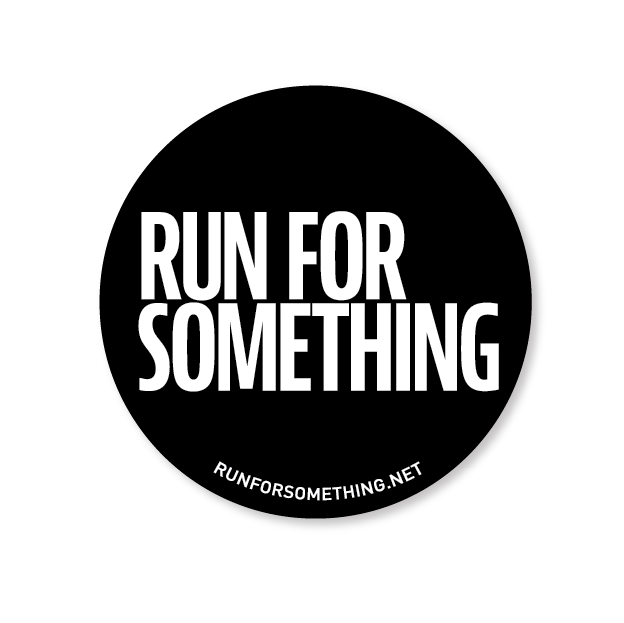 Run for Something Single Sticker